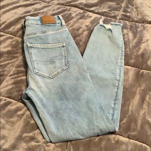High rise jeans